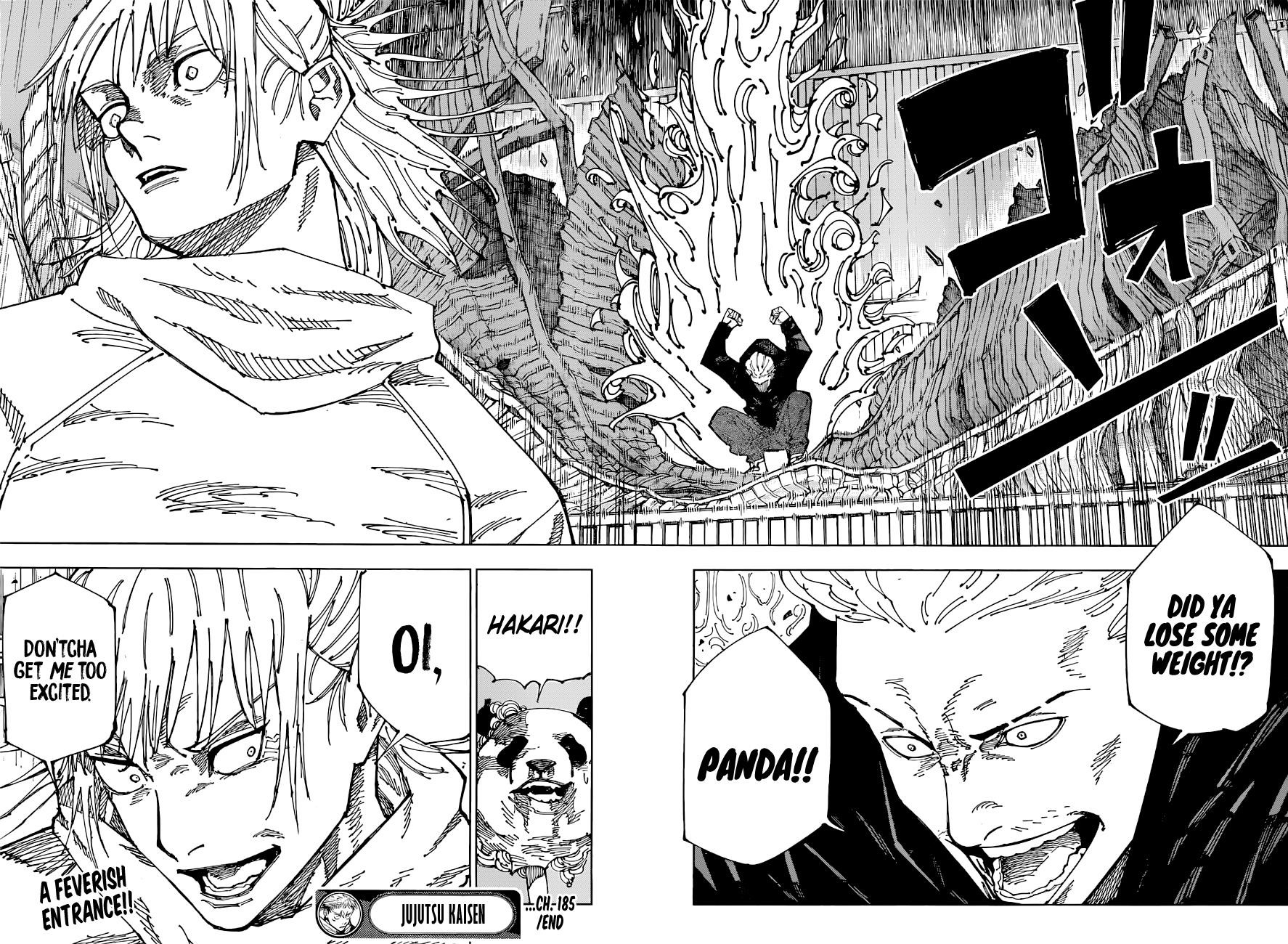 Jujutsu Kaisen Chapter 185 image 17